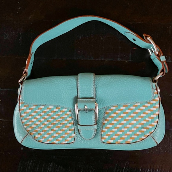 Michael Kors Turquoise Shoulder Bag - Picture 1 of 5
